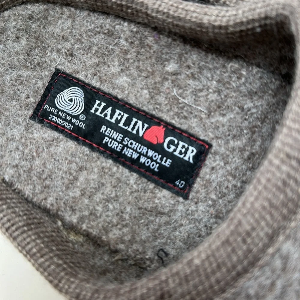 Haflinger 💯 wool slipper Chihuahua 40 9 women NEW - Picture 3 of 8